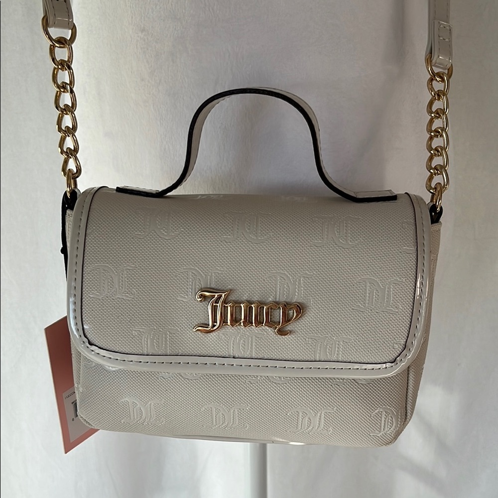 Juicy Couture Cream Shoulder Bag
